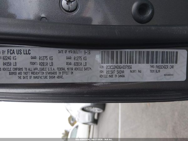 2016 DODGE CHALLENGER SXT PLUS