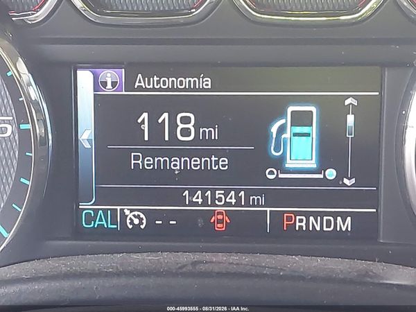 2016 CHEVROLET SILVERADO 1500 LTZ — I118
