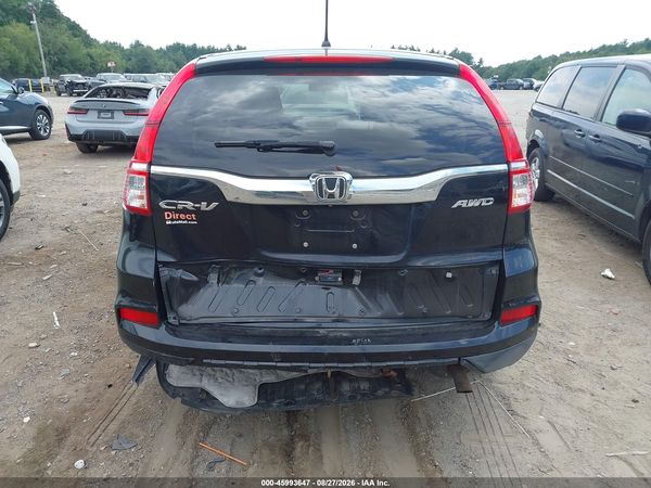 2016 HONDA CR-V SE — I119