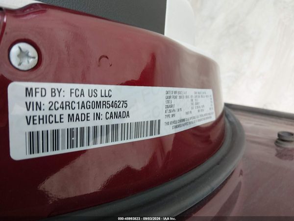 2021 CHRYSLER VOYAGER L