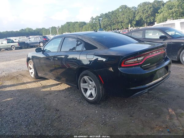 2019 DODGE CHARGER POLICE RWD — I3