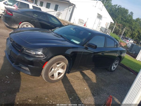 2019 DODGE CHARGER POLICE RWD — I117