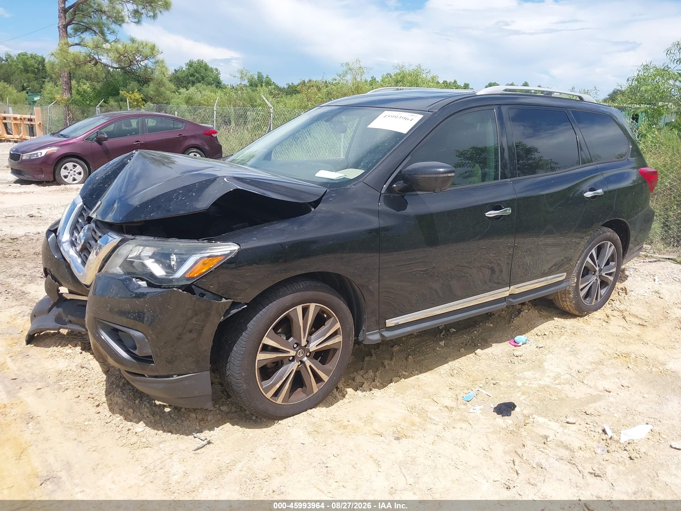 2020 NISSAN PATHFINDER PLATINUM 2WD — I2