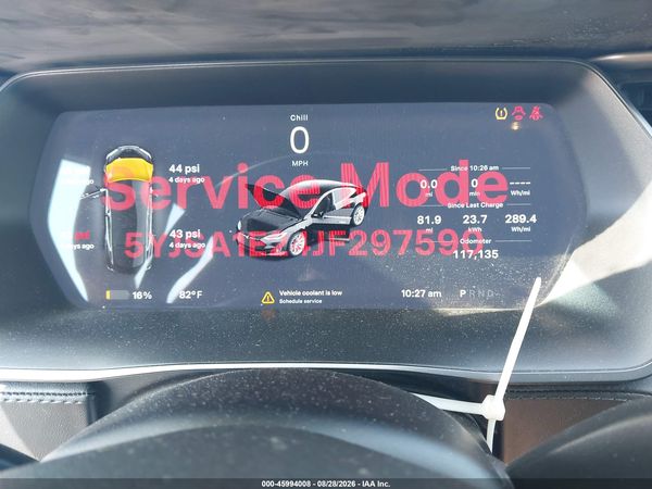 2018 TESLA MODEL S 100D/75D/P100D — I7