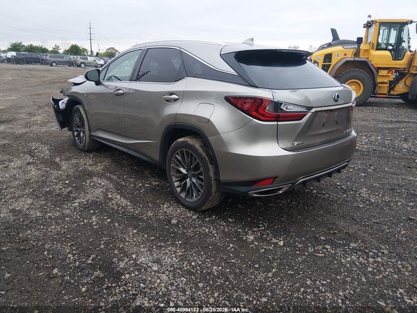 2021 LEXUS RX 350 F SPORT APPEARANCE — I3