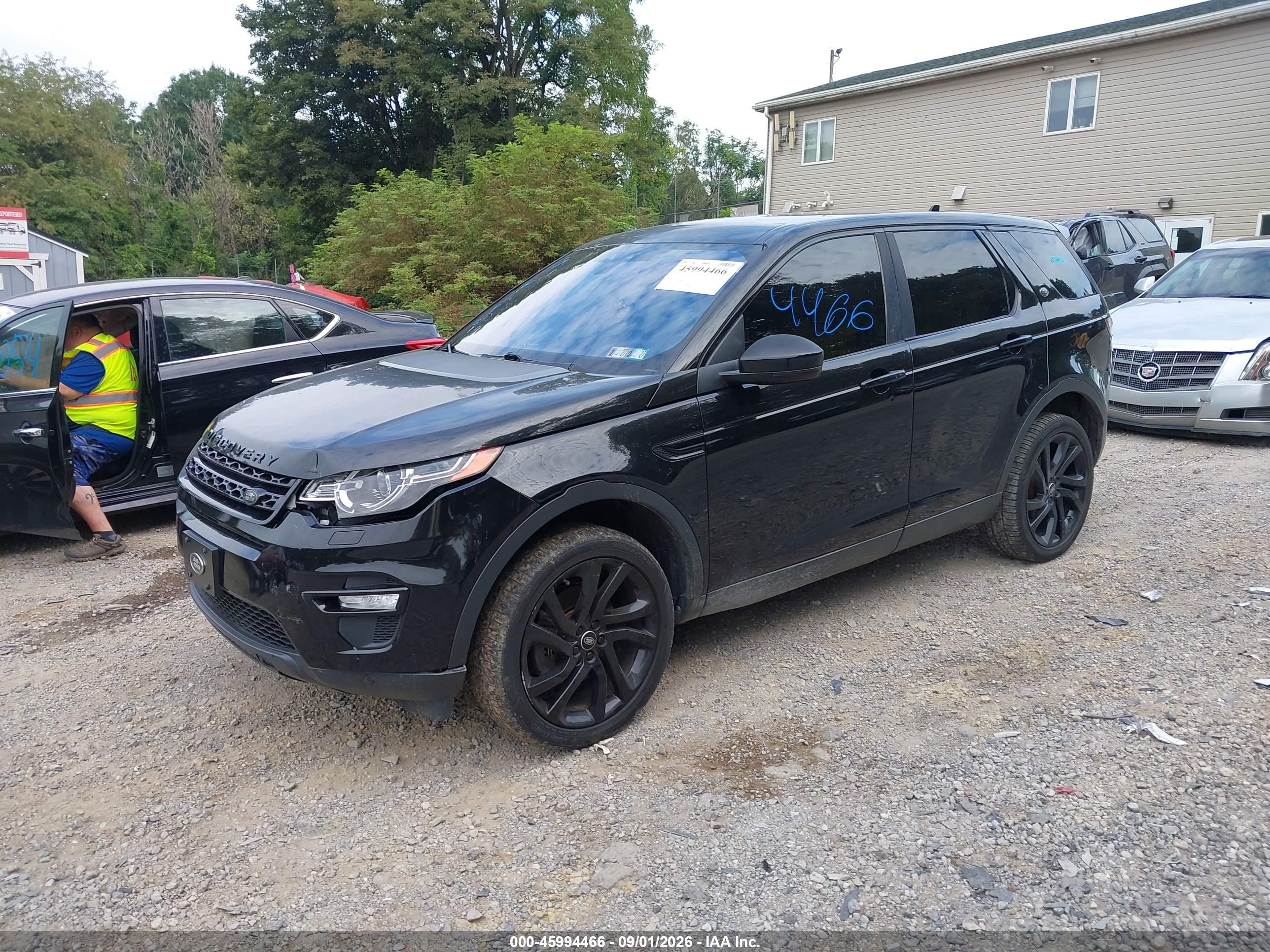2016 LAND ROVER DISCOVERY SPORT HSE LUX — I2