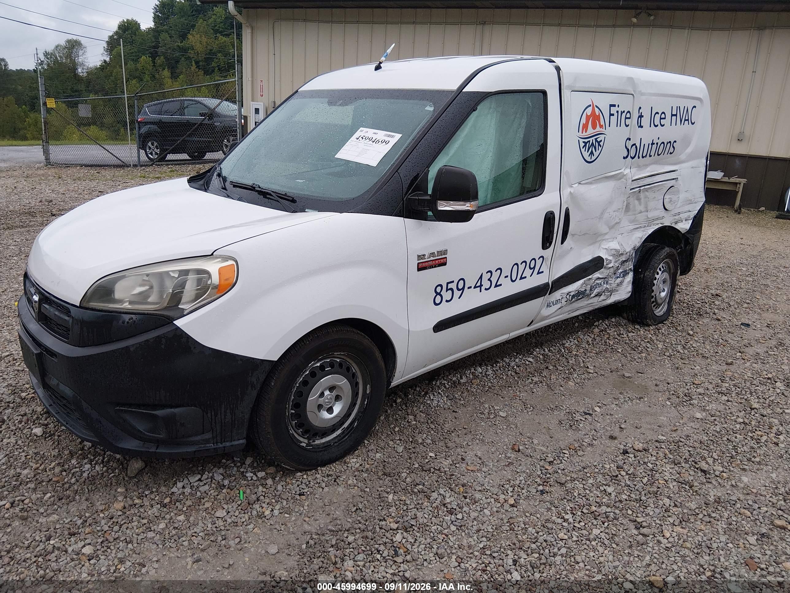 2017 RAM PROMASTER CITY TRADESMAN — I2