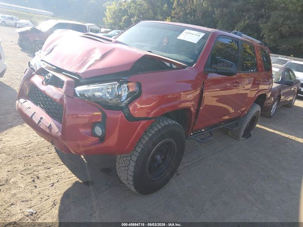 2016 TOYOTA 4RUNNER TRAIL