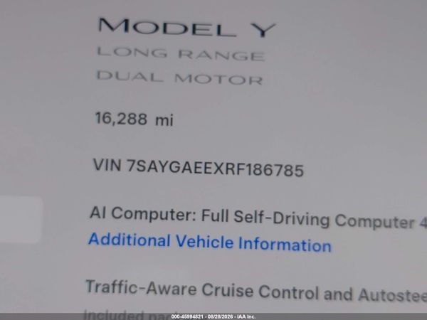 2024 TESLA MODEL Y — I118