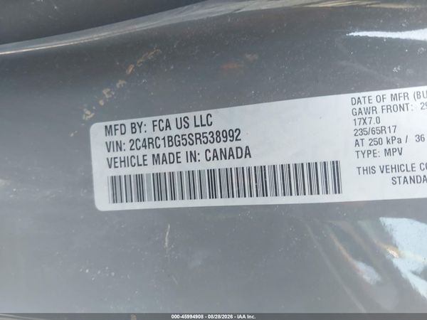 2025 CHRYSLER PACIFICA SELECT