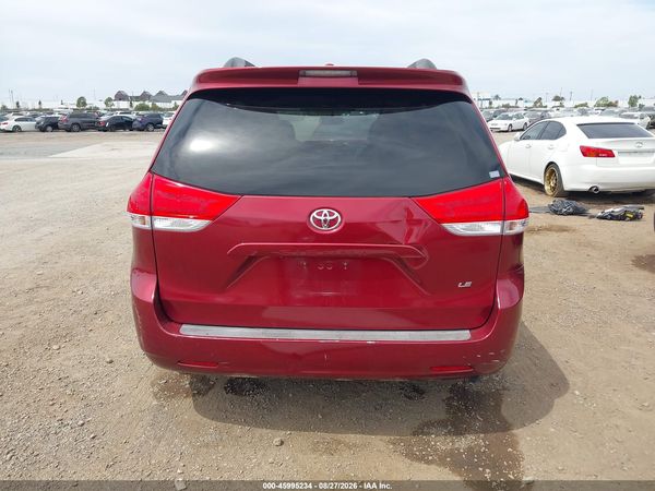 2012 TOYOTA SIENNA LE V6 8 PASSENGER — I119