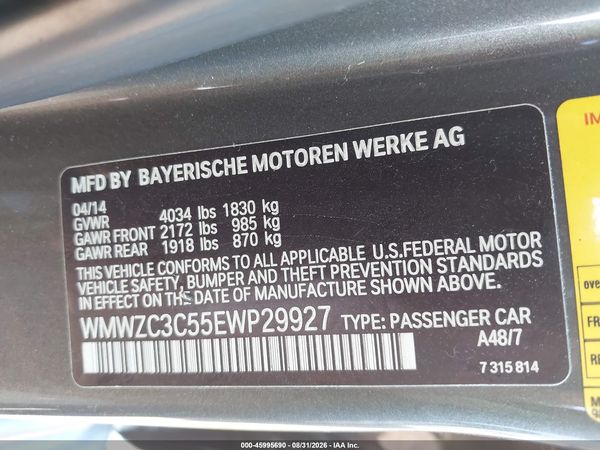 2014 MINI COUNTRYMAN COOPER S — I9