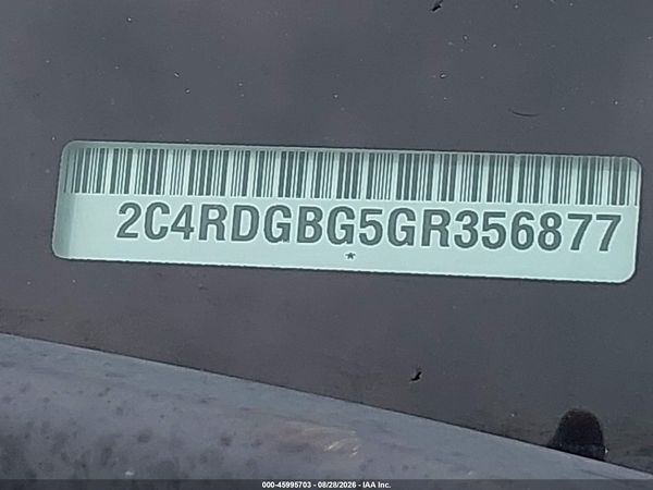 2016 DODGE GRAND CARAVAN SE PLUS — I152