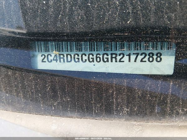 2016 DODGE GRAND CARAVAN SXT
