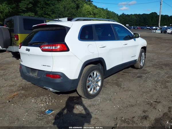 2017 JEEP CHEROKEE LIMITED 4X4 — I4