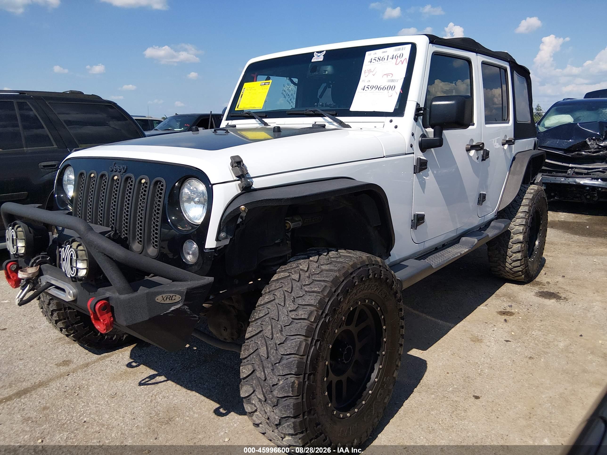 2017 JEEP WRANGLER UNLIMITED WILLYS WHEELER — I2