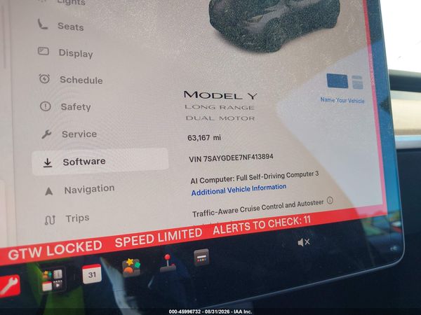 2022 TESLA MODEL Y — I7