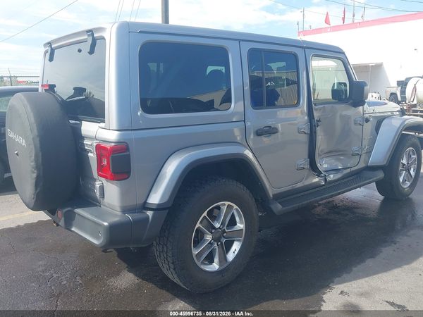 2021 JEEP WRANGLER UNLIMITED SAHARA 4X4 — I4