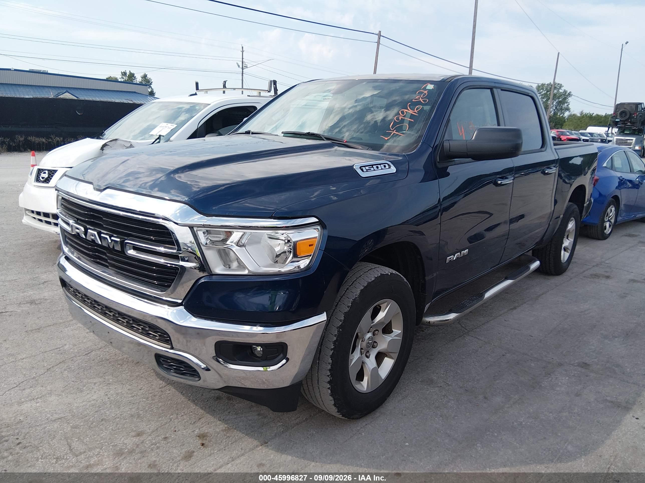 2020 RAM 1500 BIG HORN  4X4 5'7 BOX — I2