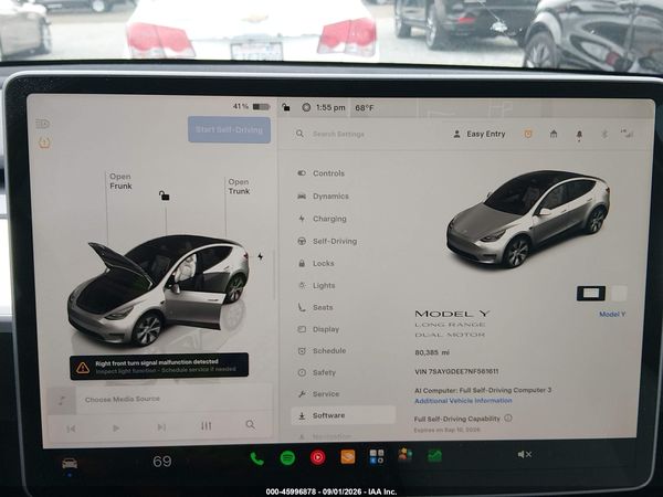 2022 TESLA MODEL Y