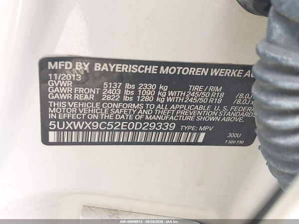 2014 BMW X3 XDRIVE28I