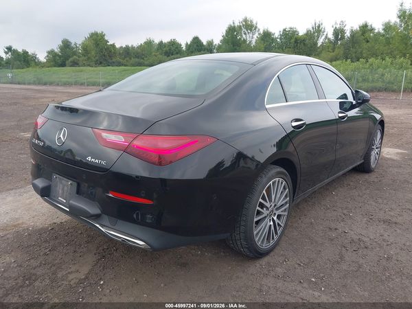 2025 MERCEDES-BENZ CLA 250 COUPE 4MATIC