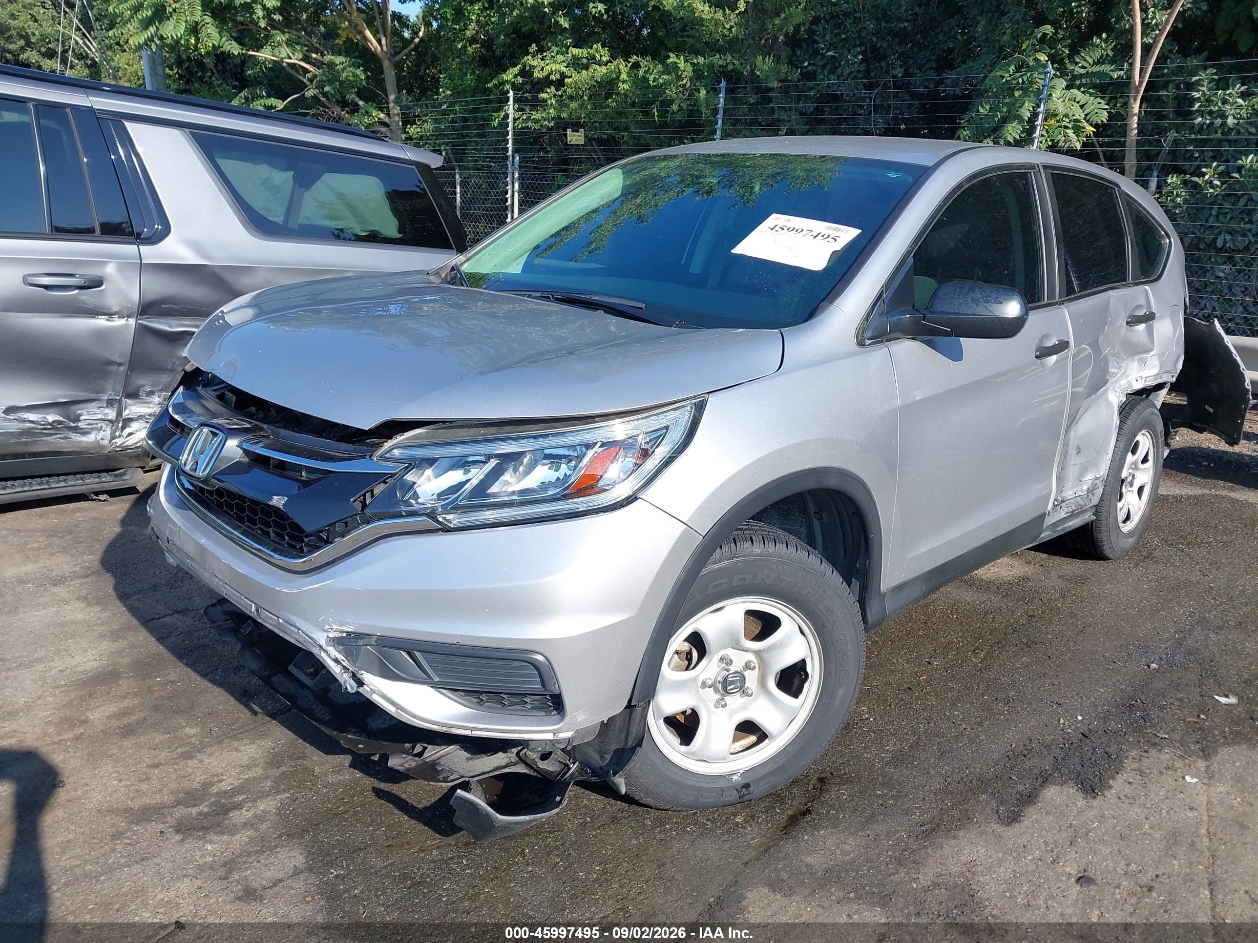 2015 HONDA CR-V LX — I2
