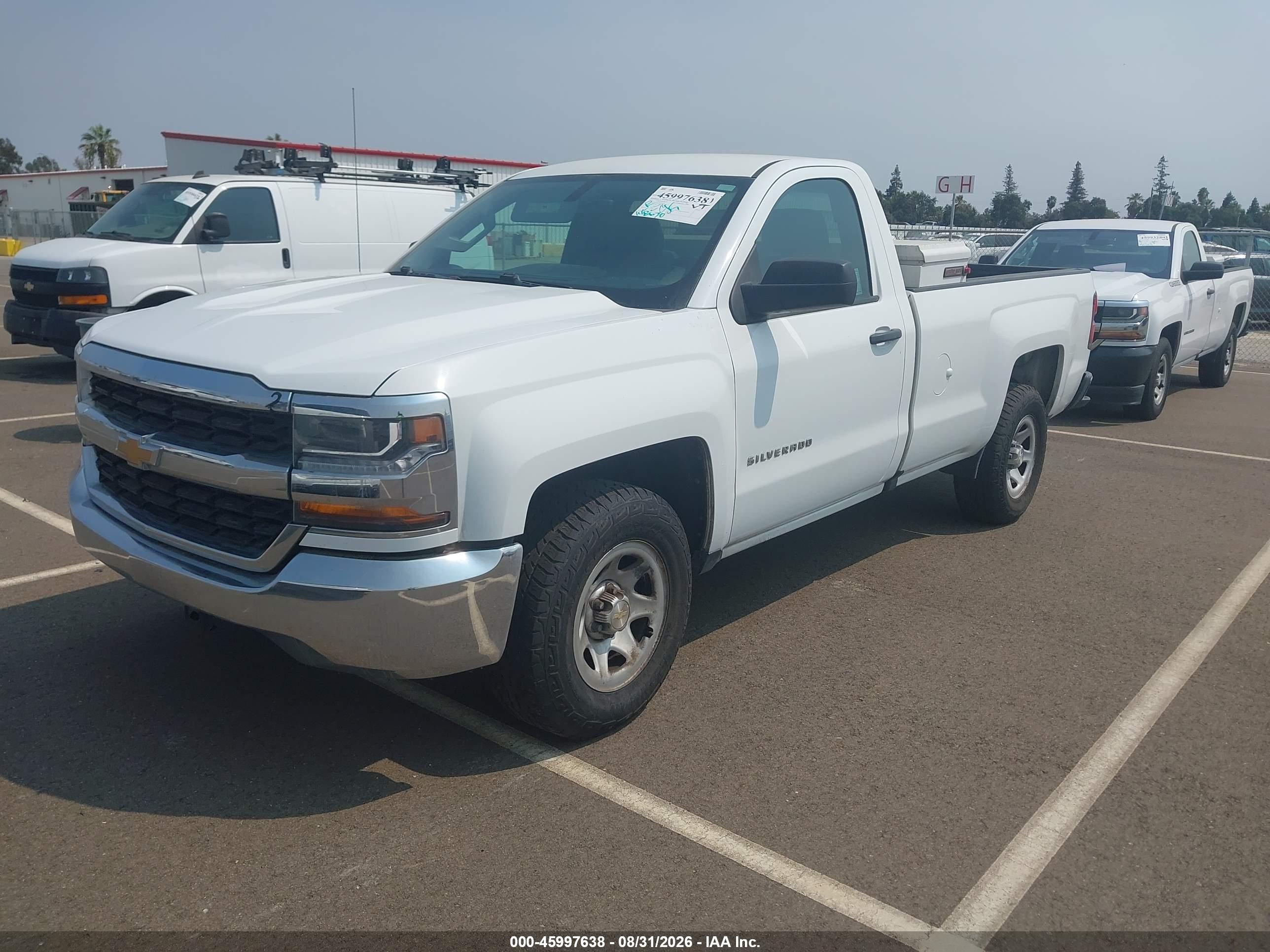 2017 CHEVROLET SILVERADO 1500 WORK TRUCK — I2