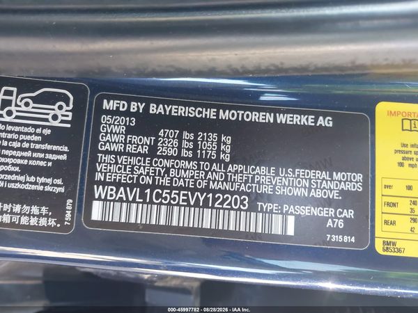 2014 BMW X1 XDRIVE28I — I9
