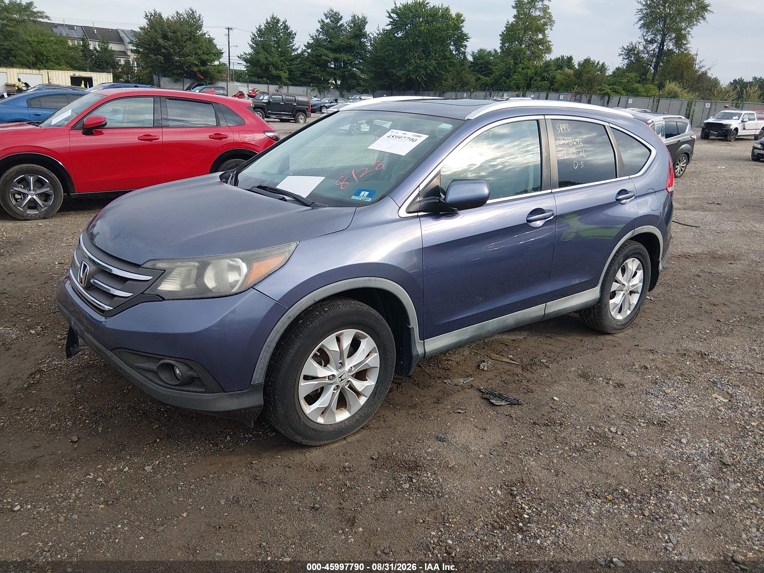2013 HONDA CR-V EX-L — I2