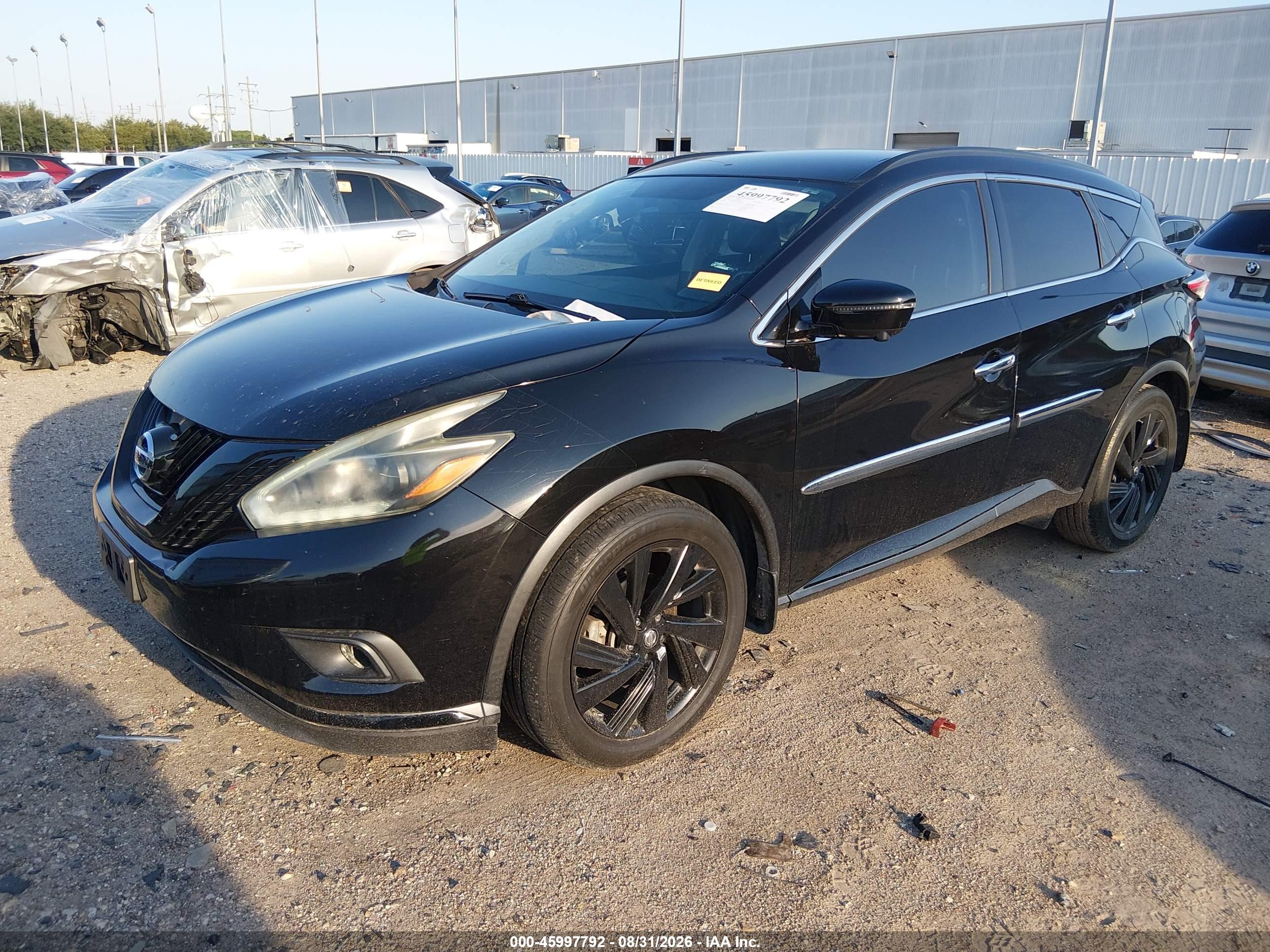 2018 NISSAN MURANO SL — I2