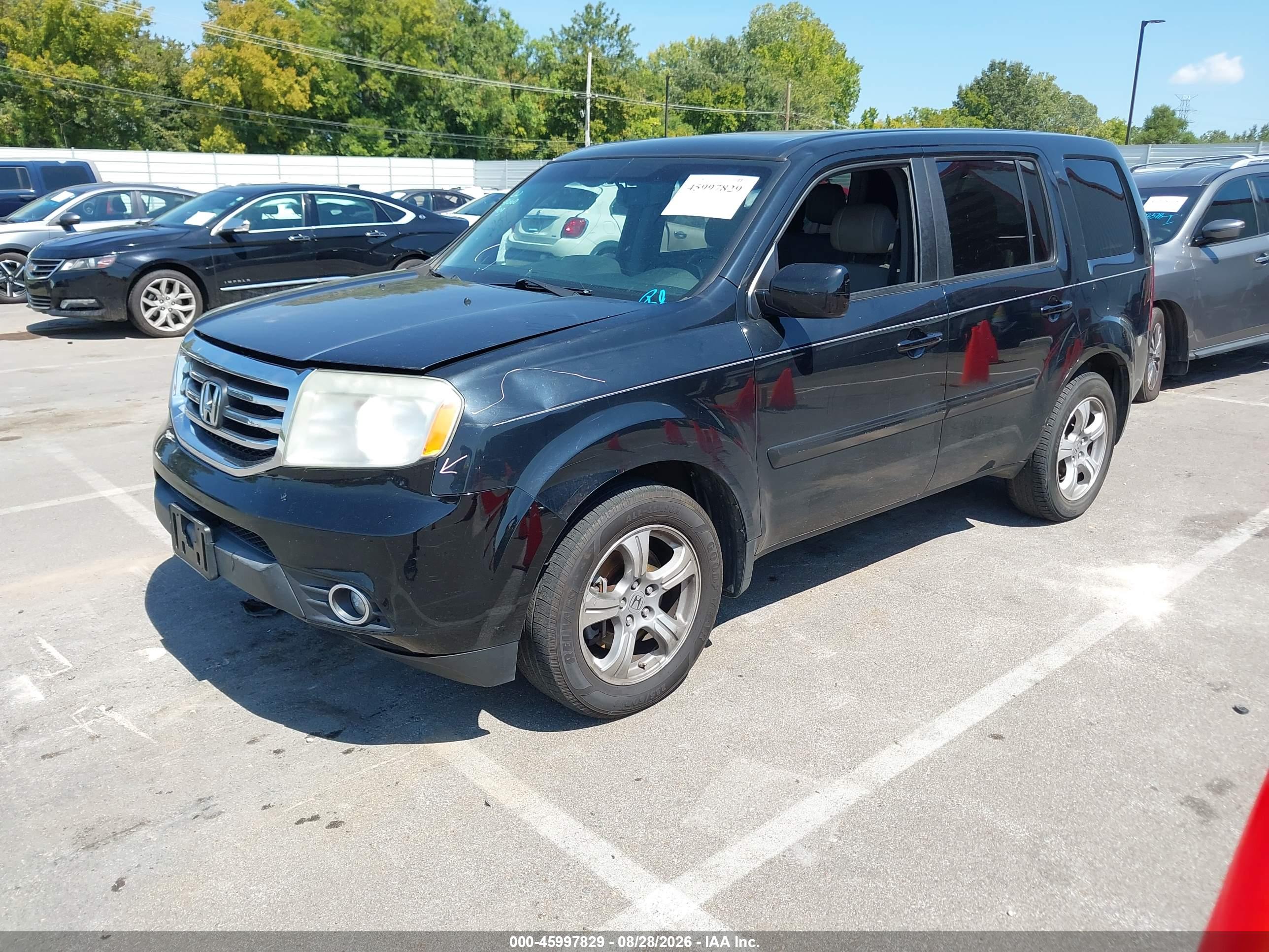 2014 HONDA PILOT EX-L — I2