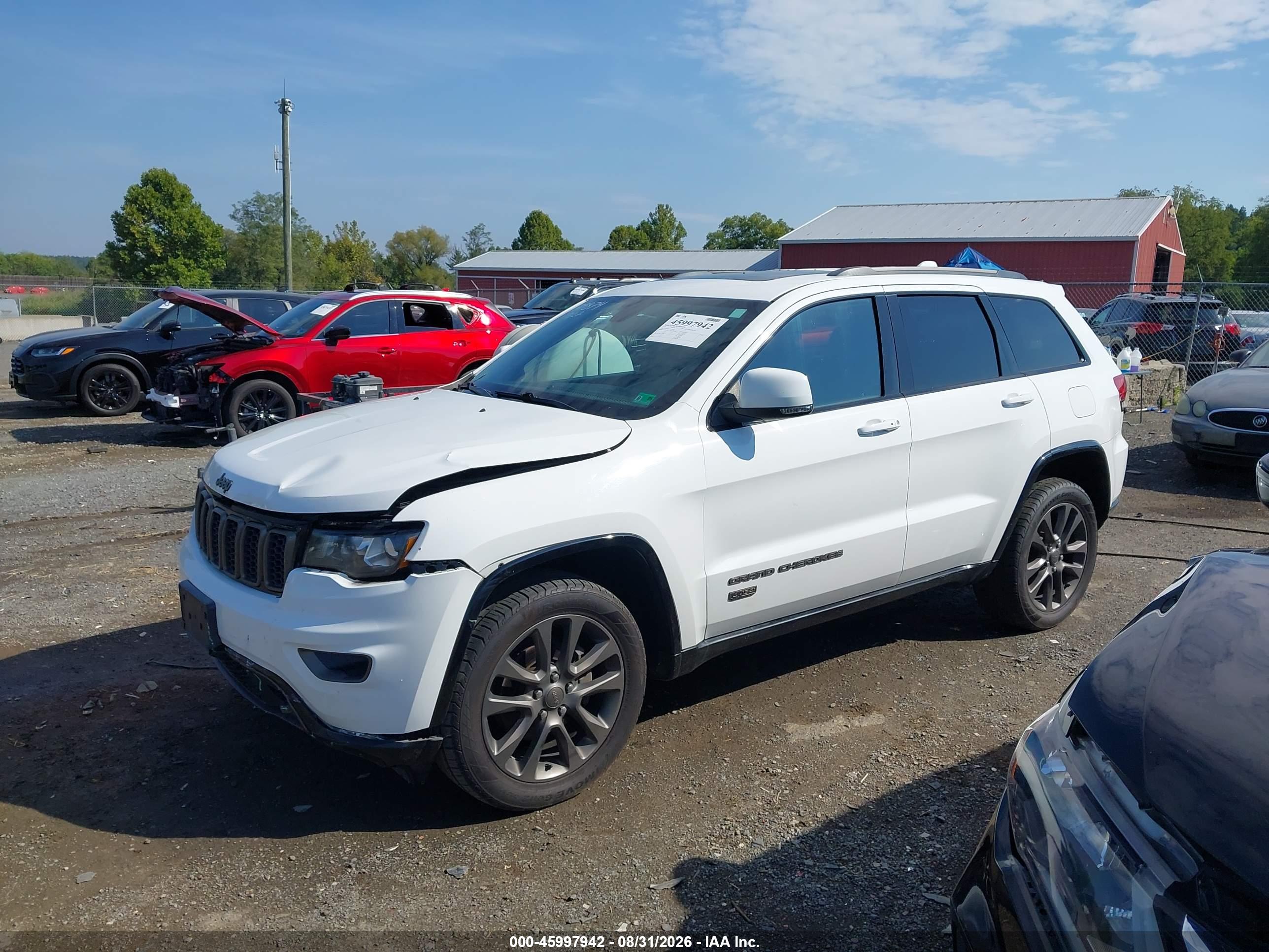 2016 JEEP GRAND CHEROKEE LIMITED 75TH ANNIVERSARY — I2