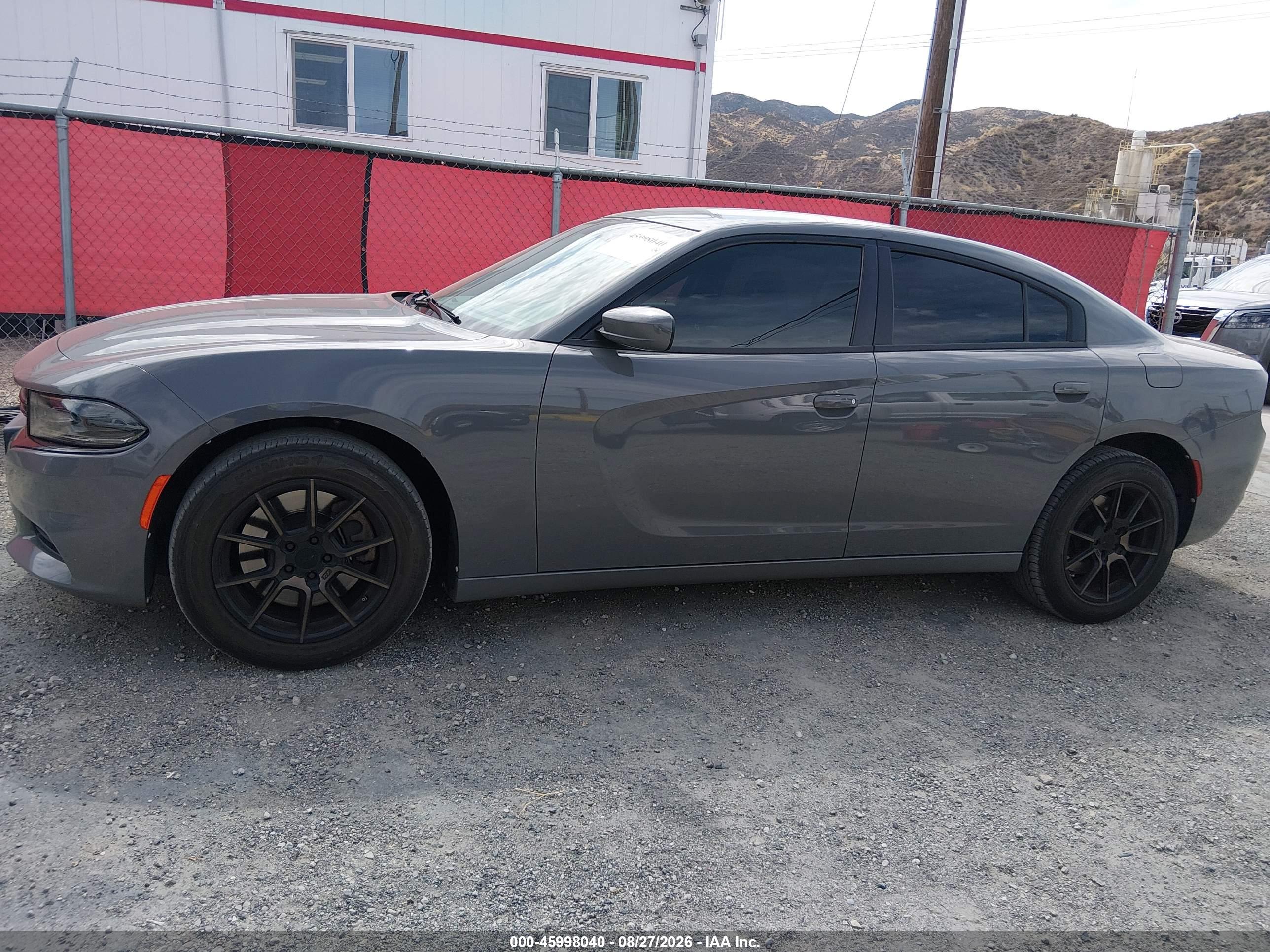 2019 DODGE CHARGER POLICE RWD
