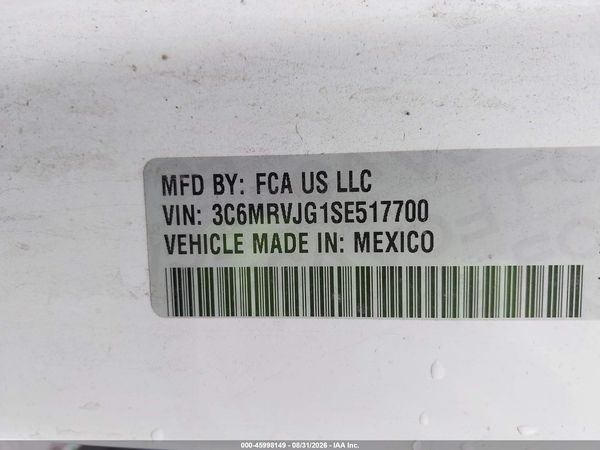 2025 RAM PROMASTER 3500