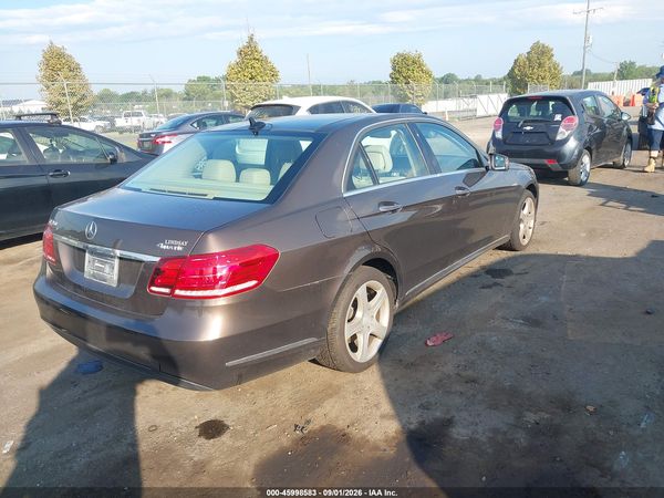 2014 MERCEDES-BENZ E 350 4MATIC — I4