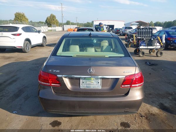 2014 MERCEDES-BENZ E 350 4MATIC — I119