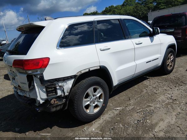 2017 JEEP GRAND CHEROKEE LAREDO 4X4 — I4