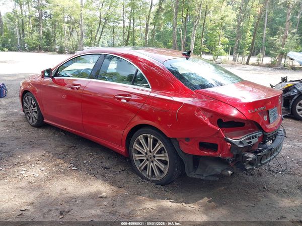 2018 MERCEDES-BENZ CLA 250 CLA250