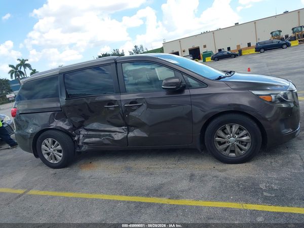 2018 KIA SEDONA LX — I116