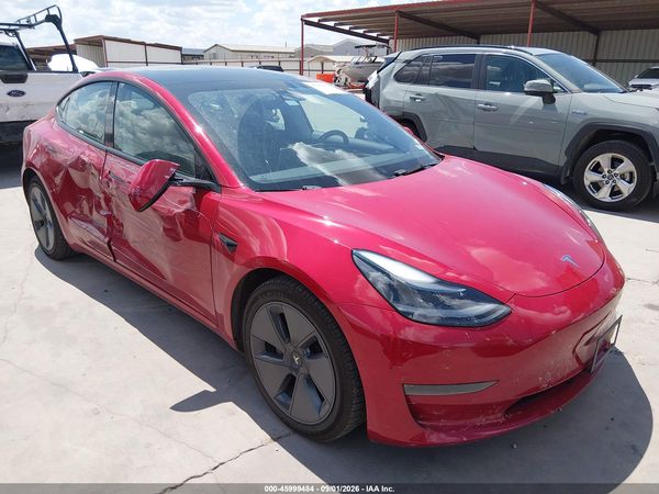 2022 TESLA MODEL 3 REAR-WHEEL DRIVE — I1