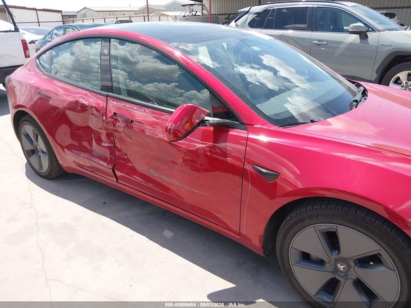 2022 TESLA MODEL 3 REAR-WHEEL DRIVE — I6