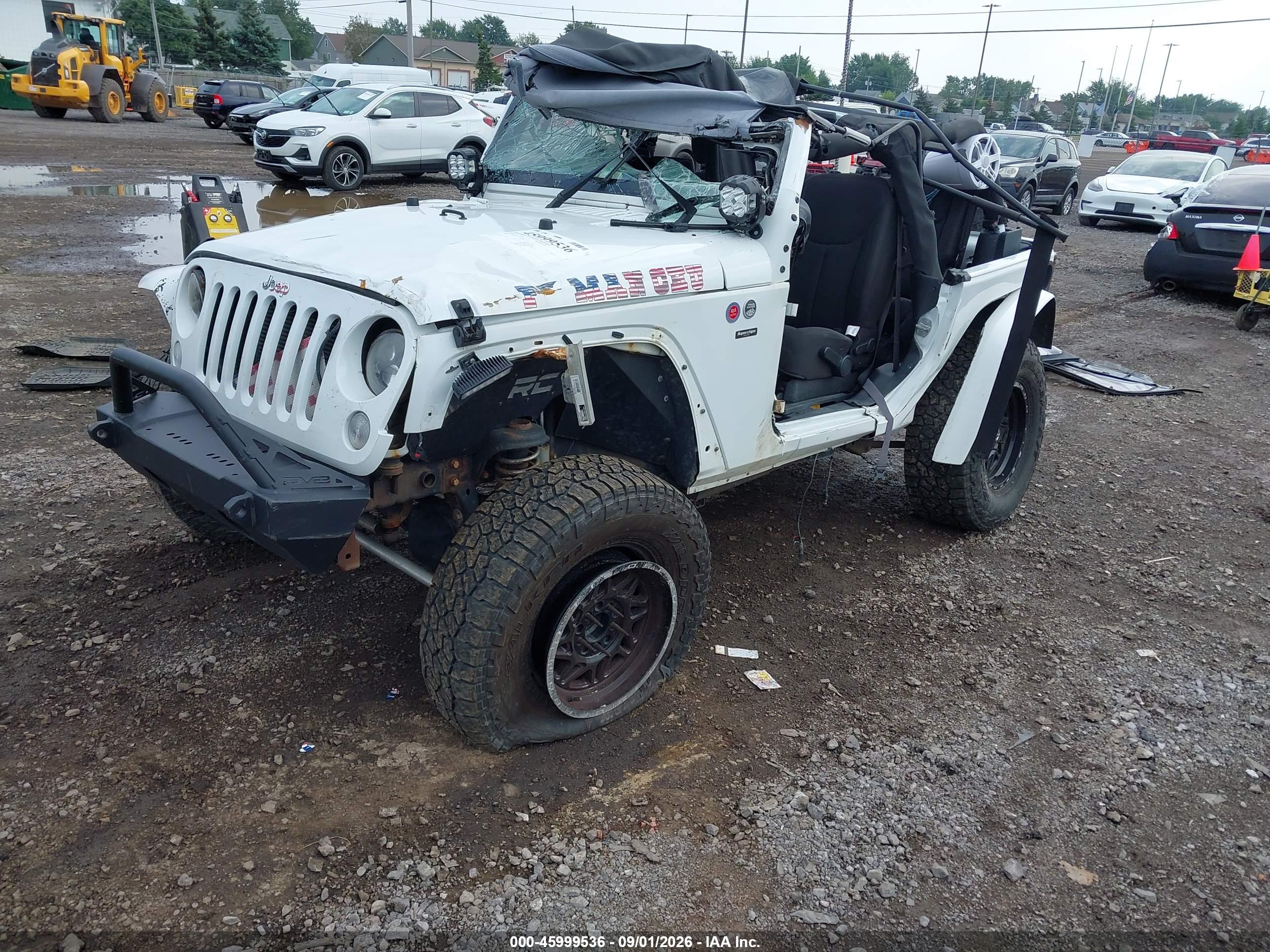 2017 JEEP WRANGLER SPORT 4X4 — I2