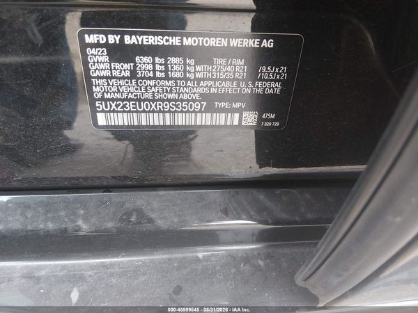2024 BMW X5 XDRIVE40I