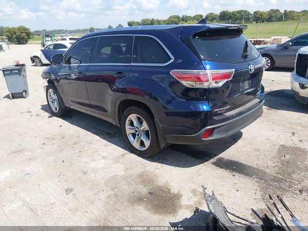 2016 TOYOTA HIGHLANDER LIMITED V6 — I3