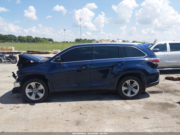2016 TOYOTA HIGHLANDER LIMITED V6 — I117