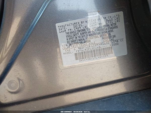 2021 NISSAN KICKS S XTRONIC CVT — I9