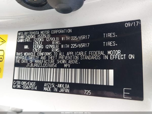 2018 LEXUS NX 300H 300H Luxury — I9