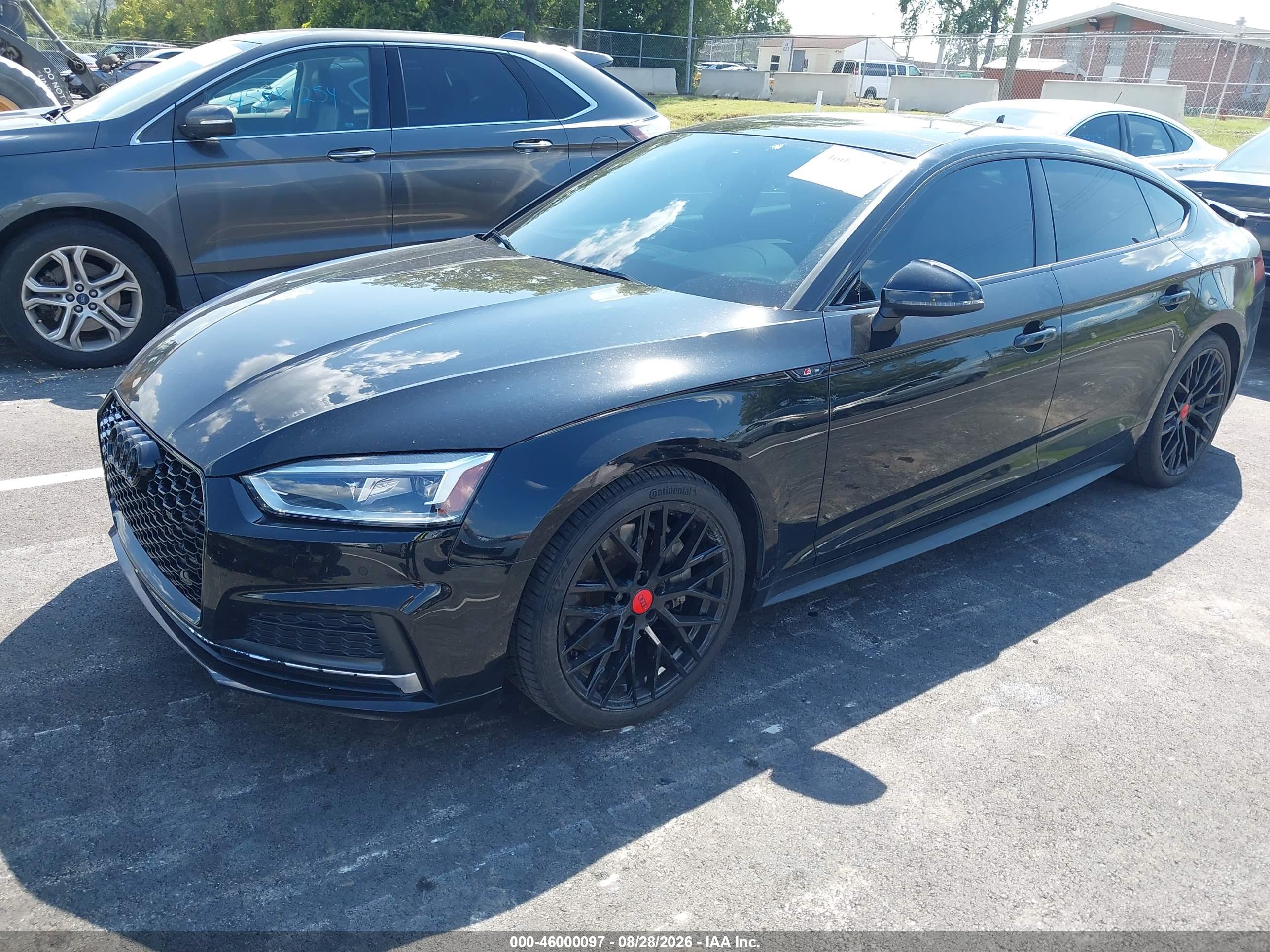 2018 AUDI A5 SPORTBACK PREMIUM PLUS — I2