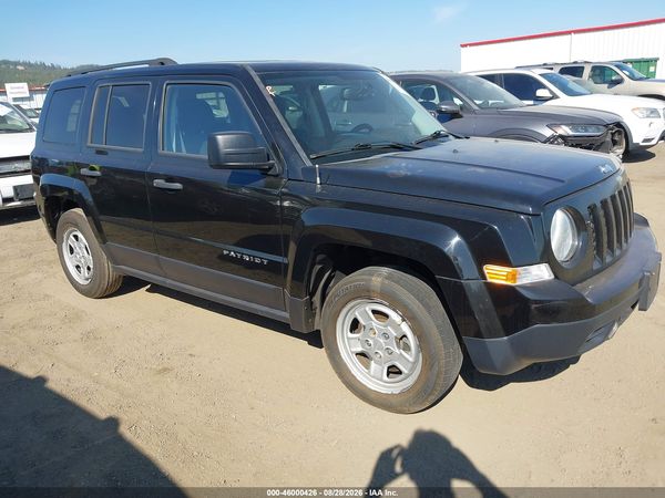 2016 JEEP PATRIOT SPORT/SPORT SE